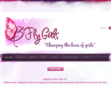 Tablet Screenshot of bflygirls.org